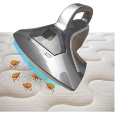 Trebol Advance Mite Vacuum Cleaner with UV Light Sterilising for Mattresses and Upholstery, Handheld Vacuum Cleaner Against Dust Mites