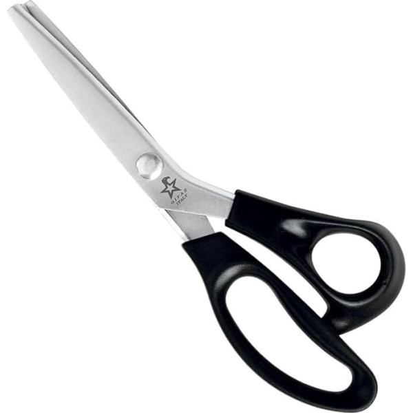 GIFAZ Professional and Precise Tailoring Scissors and Cutting Tool Made of Durable and Sharp Steel for Tailoring and Cutting Work, Made in Italy (Edge Cutter, CM. 18)
