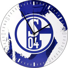 FC Schalke 04 Wall Clock King Blue 30 cm