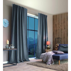 Home Basics Eskimo 085960-0903 Thermal Curtain 300 x 135 cm