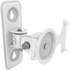 RICOO 1x Speaker Wall Mount for Sonos Play:3™ Wall Mount LH433-W Swivelling Tilting HiFi Audio Boxes Suspension Speaker Wall Mount