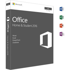 Microsoft Office Home and Student 2016 | Mac | Box