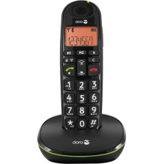 Doro PhoneEasy 100w PhoneEasy 100w, DECT telephone, 20 entries, Black