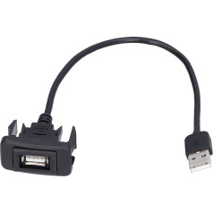 Extension Cable, USB Extension Cable, Car USB Port, Socket, Flexible Extension Cable, Charging Adapter, Dash Flush Mount