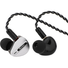 LINSOUL Kiwi Ears Airoso In-Ear Monitor, 1DD+4BA Hybrid Driver IEM Headphones, Gaming Earphones, Wired HiFi Stereo Earphones with Removable 2-Pin Cables for Audiophile Musicians