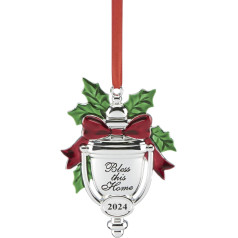 Lenox 895759 2024 Bless This Home Metal Ornament