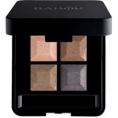BABOR MAKE UP Eye Shadow Quattro, Four-Part Eyeshadow Palette, Coordinating Shades, Satin & Glossy, Easy to Blend, 4 g