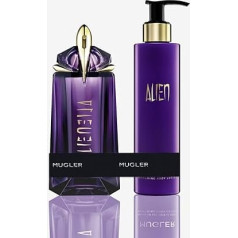 MUGLER Alien Eau de Parfum, Damen-Parfum, Amberartig, holzig und blumig, Außergewöhnlicher Duft, Nachfüllbar