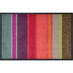 Remember Colourful Largo Doormat - Absorbent & Durable Dirt Trapper Mat, Non-Slip & Washable - Ideal for Indoor and Outdoor Use 50 x 75 cm