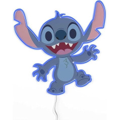 Yellowpop Neon Signs, Disney Stitch (Body), Neon Signs for Wall Decor, Energy Efficient LED Neon Lights for All Walls, Easy to Install Custom Neon Sign and Customizable