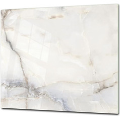 Concept Crystal Tempered Glass Chopping Board and Protective Work Surface - Single Chopping Boards 60 x 52 cm and Double - Two Boards of 30 x 52 cm; D22 Marbles 2 Series