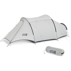 Naturehike Daban Ultralight Backpack Tent 1/2 Person 4-Season Tent Waterproof Lightweight for Camping Hiking Outdoor (Snow White)