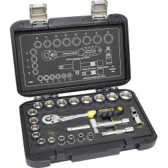 Socket Spanner Set 3/8 Inch 23-Piece