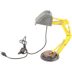 Industrial Design Excavator Desk Lamp, Digger LED Night Light, Bedside Lamp for Home, Bedroom, Decoration, Unique Light