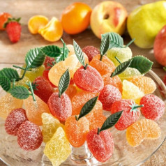 Pâte de Fruits 550g (1 pack) Jelly Fruit Pulp. Aromatic and fruity flavour. Made with pectin from apple (gelatine substitute).