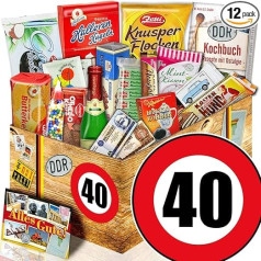 DDR Sweets Box - Cute Eastern Box XXL - Birthday 40 - Cute Nostalgia Box