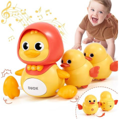 Hahaland Musical Mama Ente Spielzeug；