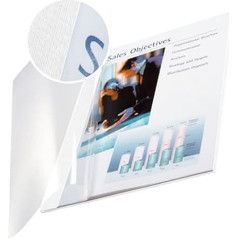Leitz impressBIND 3.5mm A4 Soft Covers - Black (Box of 10)
