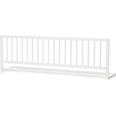 Fillikid Wooden Bed Rail Exclusive Made of Beech Wood | Fall Protection for Baby & Children | Children's Bed Rail with Easy Attachment | Bed Rail for Cots and Baby Cots