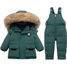 Baby Girl Snowsuits Jumpsuit Kids Waterproof Romper Ski Jackets Fit Boys Snowsuit Baby Girl Snow Overall Girls Baby Girl Winter Suit