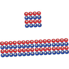 GANAZONO - Shuffleboard Safety Beads Kit Pegboard Boards Swimming Pool Shuffleboard Table Pucks Trays Plate Game Plank Pegboards Bead Board Plastic