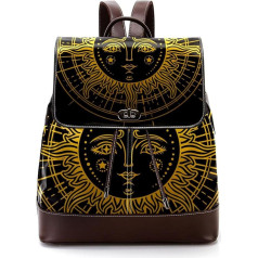 SUN Personalisierte Schultaschen Büchertaschen für Teenager, Mehrfarbig, 27x12.3x32cm, Rucksack Rucksäcke