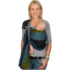 Hoppediz Ring-Sling Baby Sling from Birth, 100% Tested for Harmful Substances, Aberdeen Design