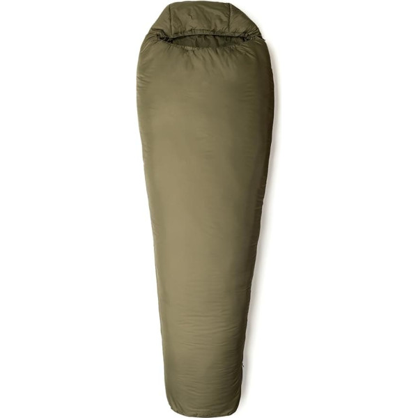 Snugpak Softie 6 Kestrel | Military Sleeping Bag | Softie Premier Insulation | Made in the UK (Olive Green, Left Zip, Extra Long)