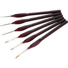 Pinsel, Malpinsel, 6-teilig, feine Pinsel – Detail-Set for ACR Art Painting Pen