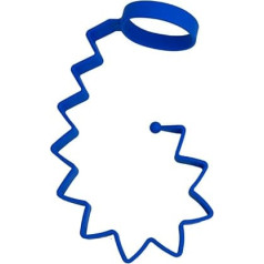 BUSY BABY As Seed On Shark Tank Silicone Bottle Bungee for Babies to Hold Bottles Sippy Cups Made of 100% Food Grade Silicone, BPA Free (Blue)