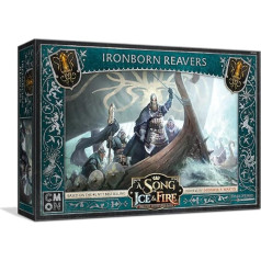 CMON Ironborn Reavers: Song of Ice and Fire Miniatures Game - Tabletop Miniatures Game - Miniature Game - House Greyjoy - 14+