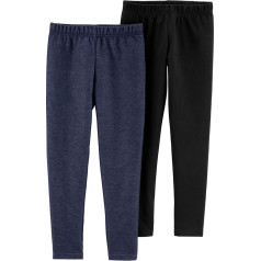Carter's 2 Stück Baby-Leggings aus Baumwolle für Mädchen