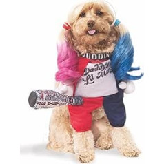 Rubies DC Comics Suicide Squad Walking Harley Quinn Pet Costume, Medium for Themed Parties and Halloween