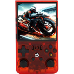 Enhanced Gaming Experience Tragbare Spielekonsole 4 -Zoll -IPS -Bildschirm 720x720 Open Source Game Player4000MAH Batterie Unterstützt über 60 Emulator -Spiele Dual Joysticks