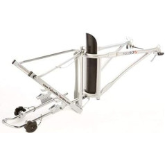 FOLLOW ME! 7640162230018 Tandem Coupling – Bicycle Trailer Tandem Coupling, Silver, 12'-20; 26'; 28'