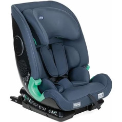 Chicco MySeat Child Seat with Isofix System, Use with Integrated Straps and Car Belts, Reclining Height Adjustable, ECE R 129/03 L Size Approved, 76-150 cm, from 15 Months