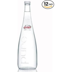 Evian (Evian) Bottle Mineral Water 750 ml Bottle X12