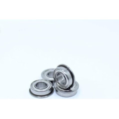 SUOFEILAIMU SF683ZZ Flange Bearing 3x7x3 mm 10PC zweifach gekapselt Edelstahl-Kugellager mit Flansch SF683Z SF683-2Z F638 / 3 Rillenkugellager
