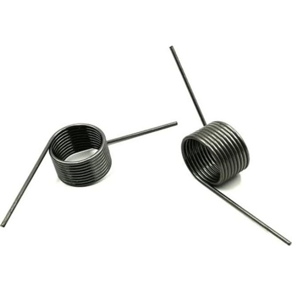GatherTOOL 2pcs V-Spring Drahtdurchmesser 1,8 mm Torsion Kleiner Torsionsfeder, Haarnadelfeder, 180/120/90/60 Grad Torsion Torsionsfeder (Length : 9 laps 120 Degrees, Outer Diameter : 18mm)