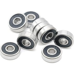 8 Stücke 608RS Lager 8 * 22 * 7 Mm Skateboard Roller 608 2RS Kugellager Miniatur Skate Roller 608-2RS 608 RS Lager