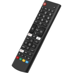 Replacement Remote Control Suitable for LG Ultra HD 4K TV 2020 43UM7000PLA 49UM7000PLA 55UM7000PLC 65UM7000PLA 75UM7000PLA 43UM7100PLB 49UM7100PLB 55UM7100PLB 60UM7100PLB 65UM7100 PLA AKB75875301