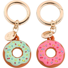 Bezavea Silicone Case for AirTag, Air Tag Holder, AirTags Keyring Holder, Scratch-Resistant Protective Case for Air Tag Tracker Cover and Key Fob for Keys, Bag, Pet Collar