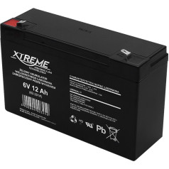 82-201# 6v 12ah xtreme gel akumulators