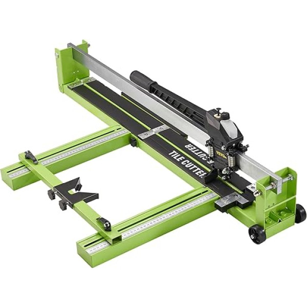 VEVOR Tile Cutter Precision Tile Machine Steel Cutting Width Min. 35 mm/Max. 800 mm, Max. Cutting Thickness 6-15 mm, Infrared Laser Positioning, Ceramic, Porcelain