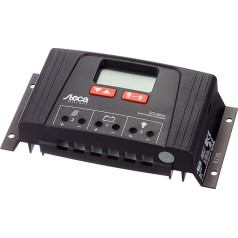 Steca Solarix 4040 Solar Charge Controller, 12/24 Volt DC, 40 A, LCD Display, IP32, 5 V 1.5 A USB, Pack of 1
