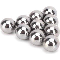 Stahlkugel,Lagerkugeln, Lagerstahl Präzisionsstahlkugeln, 15mm16mm17mm18mm19mm20mm21mm22mm, 10 Stück(16.5mm)