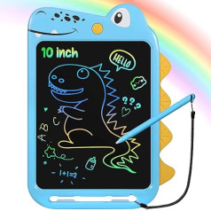 LCD Writing Tablet 10 Inch Electronic Children's Blackboard Dinosaur Toy Birthday Gift for Children 2-7 Years Dinosaur