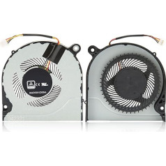 CPU Fan, 4-Pin Case Fan Replacement, Laptop Cooler Computer Fan Cooler for Helios 300/g3-571/g3-572/ph315-51