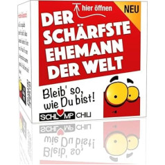 Schlump-Chili The sharpest husband in the world - a funny and original gift set e.g. for birthdays, Christmas, Easter, Father's Day, Valentine's Day, wedding anniversary