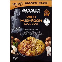 Ainsley Harriott Wild Mushrooms Couscous 125G (Pack of 6)
